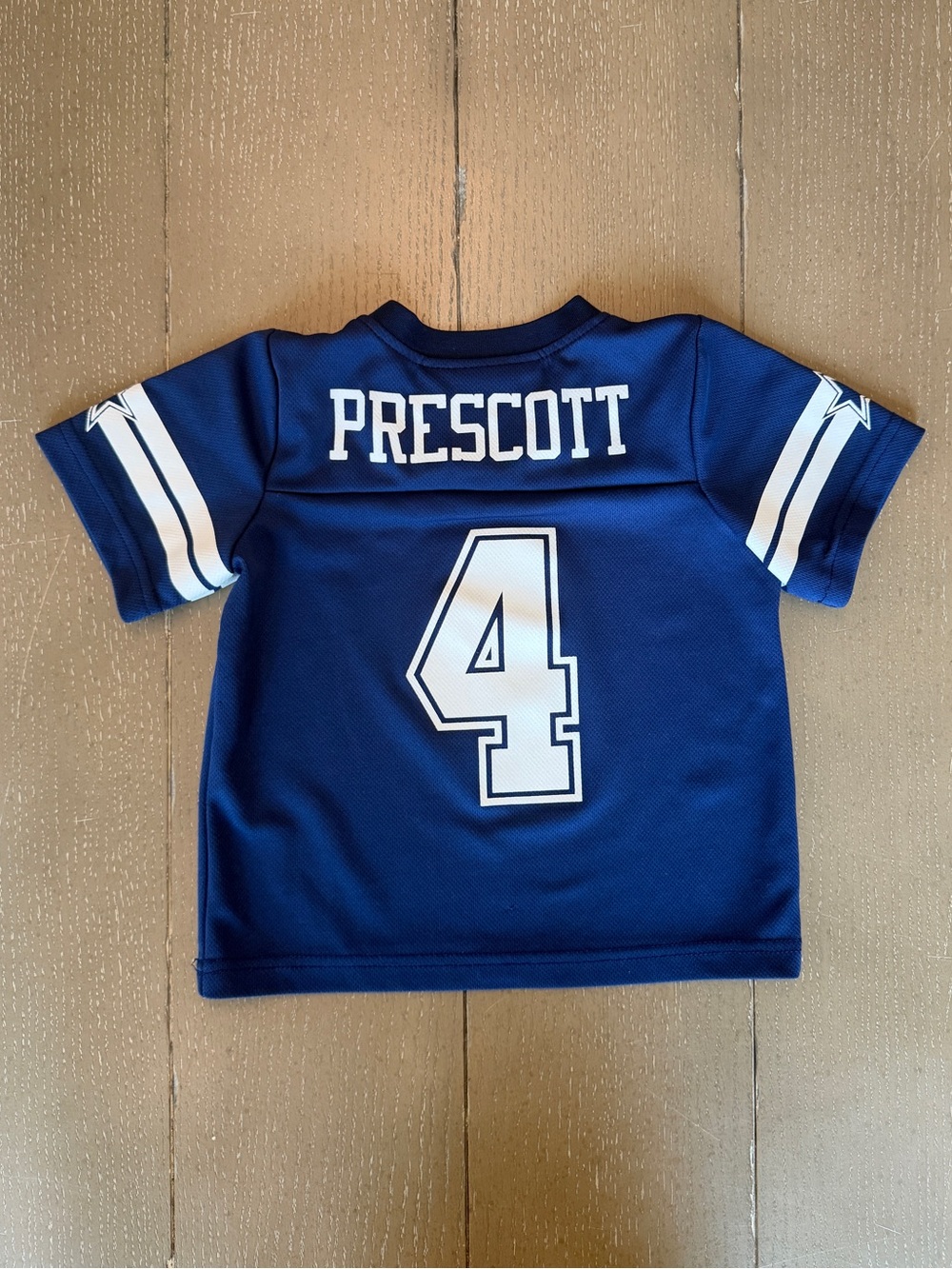 Dallas Cowboys Authentic Toddler Boys’ Dak Prescott V-Neck Mesh Jersey • Size 2T